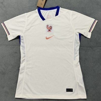 France Soccer Jersey Away Women's Custom Shirt 2025
