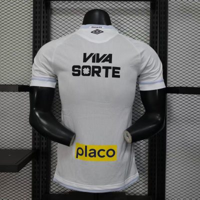 Alternative view of Santos FC Soccer Jersey Home Shirt 2025 - All Sponsors