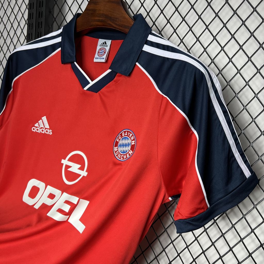 Bayern Munich Retro Jersey Home Soccer Shirt 1999-2001 - Image 3