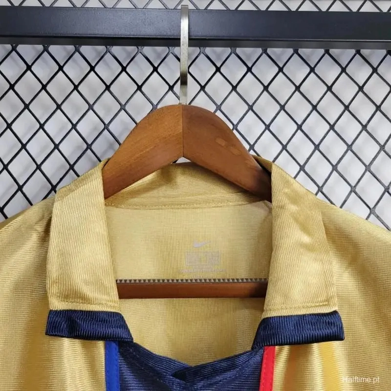 Barcelona Retro Jersey Home Soccer Shirt 2001-02 - Image 4
