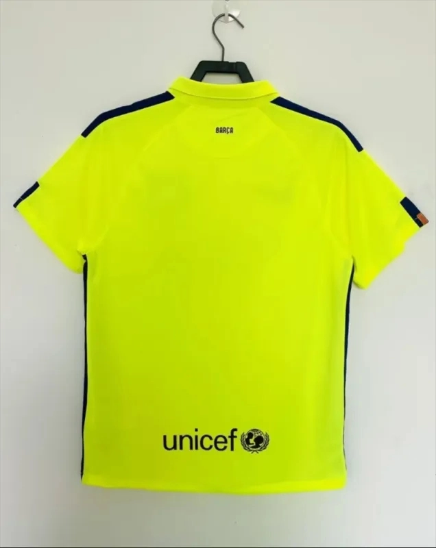 Barcelona Retro Jersey Third Away Soccer Shirt 2014-15 - Image 2