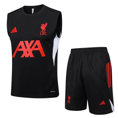 Liverpool Sleeveless Training Kit Black 2025/26