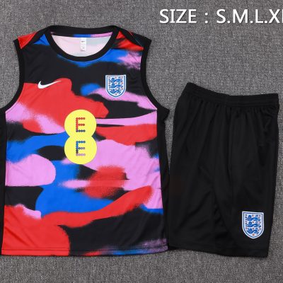Alternative view of England Sleeveless Training Kit Colorful 2025/26