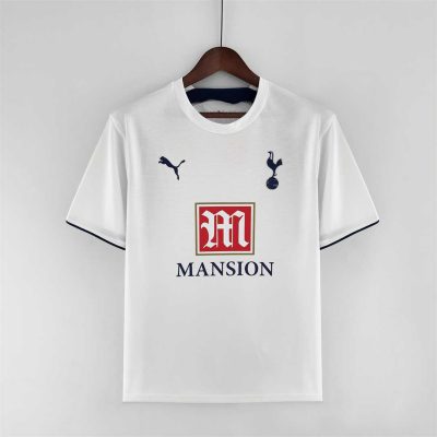 Tottenham Hotspur Retro Football Jersey Home Custom Shirt 2006/07