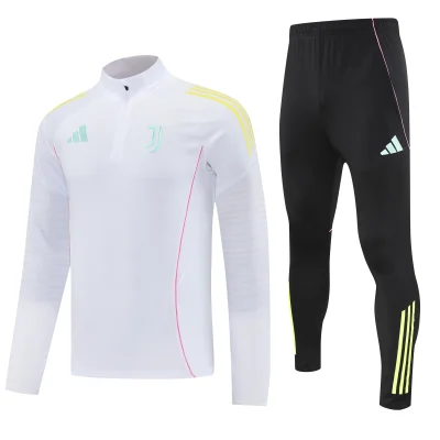 Juventus Training Kit (Sweatshirt+Pants) White 2025/26 - Player Version