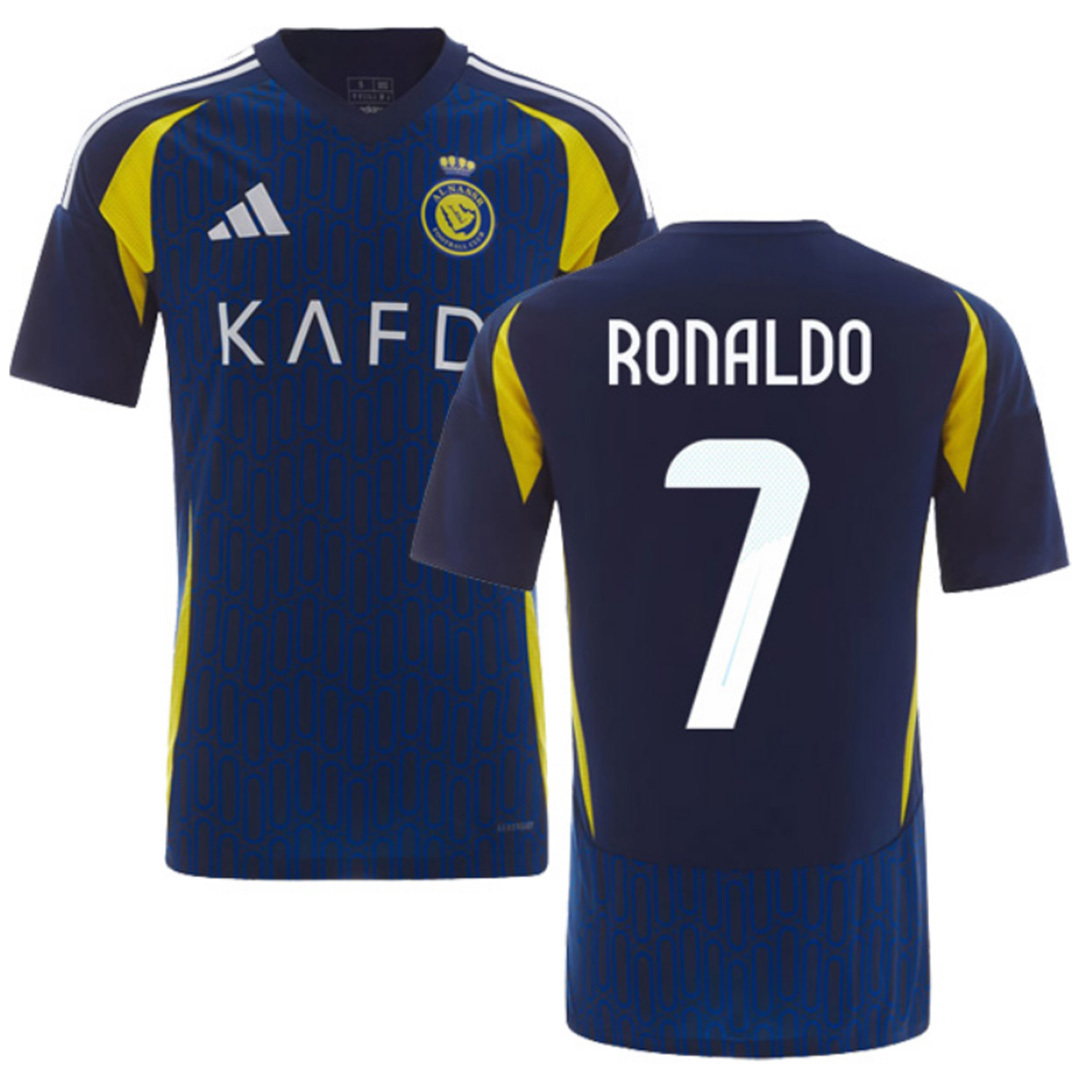 RONALDO #7 Al Nassr Soccer Jersey Away Shirt 2024/25 - Image 3