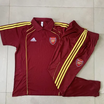 Arsenal Training Kit (Polo+Pants) Red 2025/26