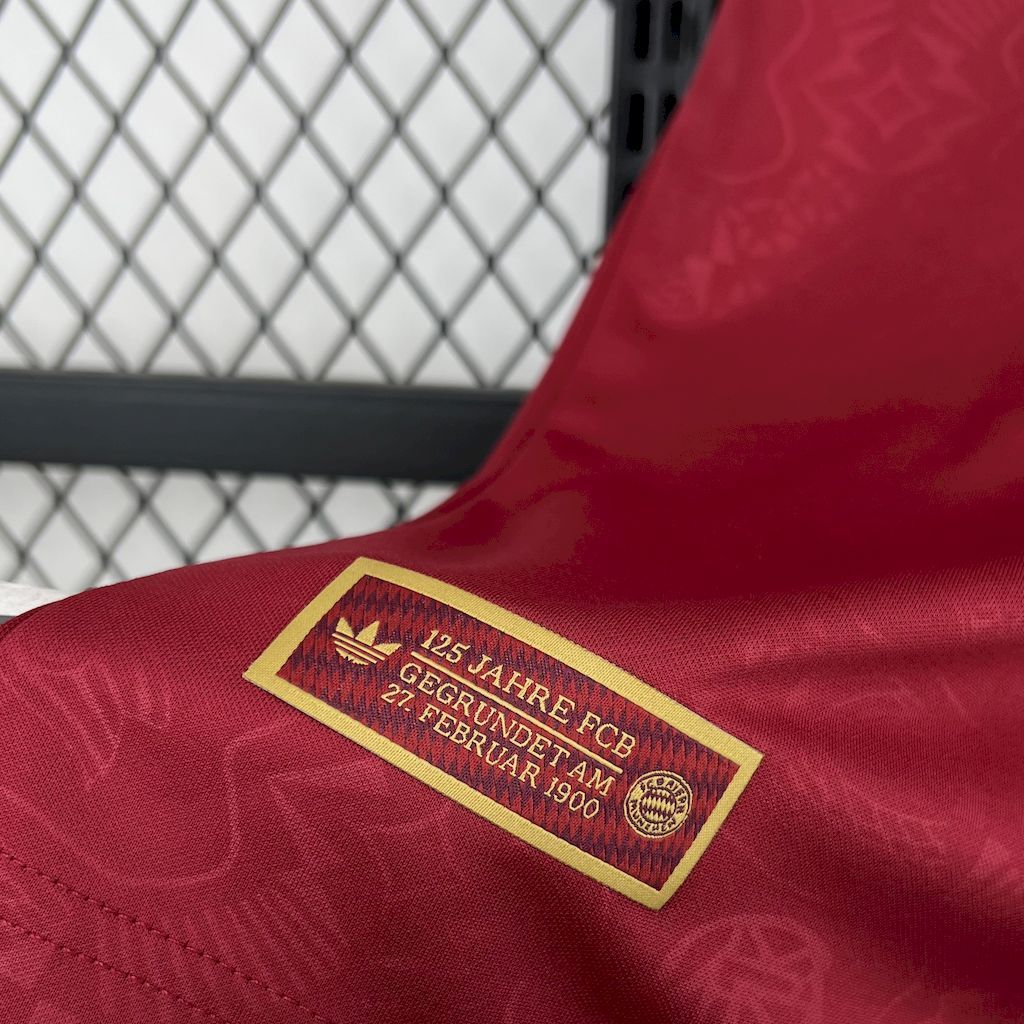 Bayern Munich Soccer Jersey 125th Anniversary Beckenbauer Cup Shirt 2025/26 - Image 4