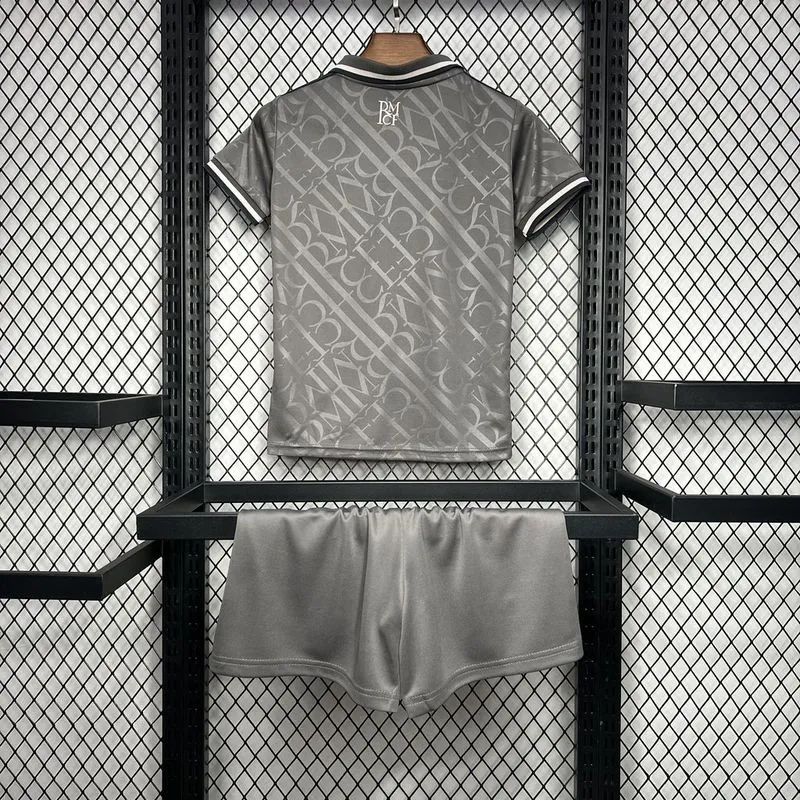 Real Madrid Soccer Jersey Third Away Kids Kit Jersey+Shorts 2024/25 - Image 2