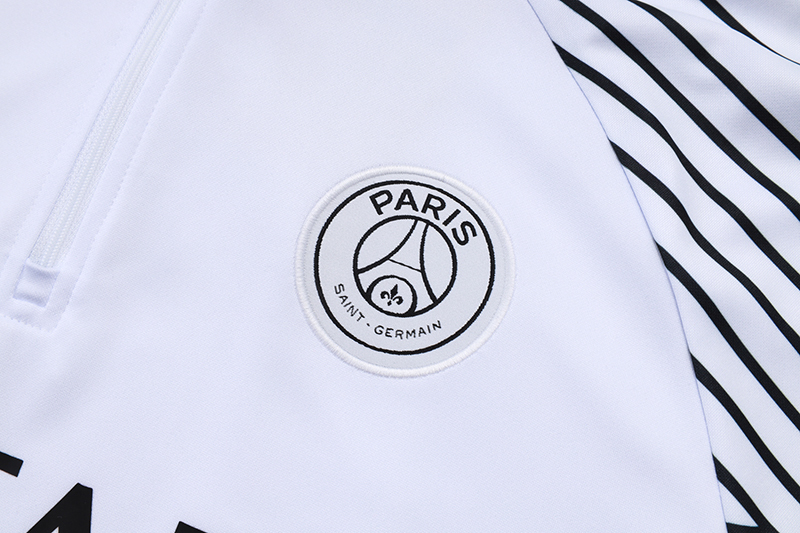 PSG Training Kit (Sweatshirt+Pants) White 2025/26 - Image 6