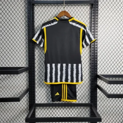 Alternative view of Juventus Soccer Jersey Home Kids Kit Jersey+Shorts 2023/24