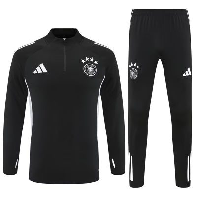 Germany Training Kit (Sweatshirt+Pants) Black 2025 - 125th Anniversary