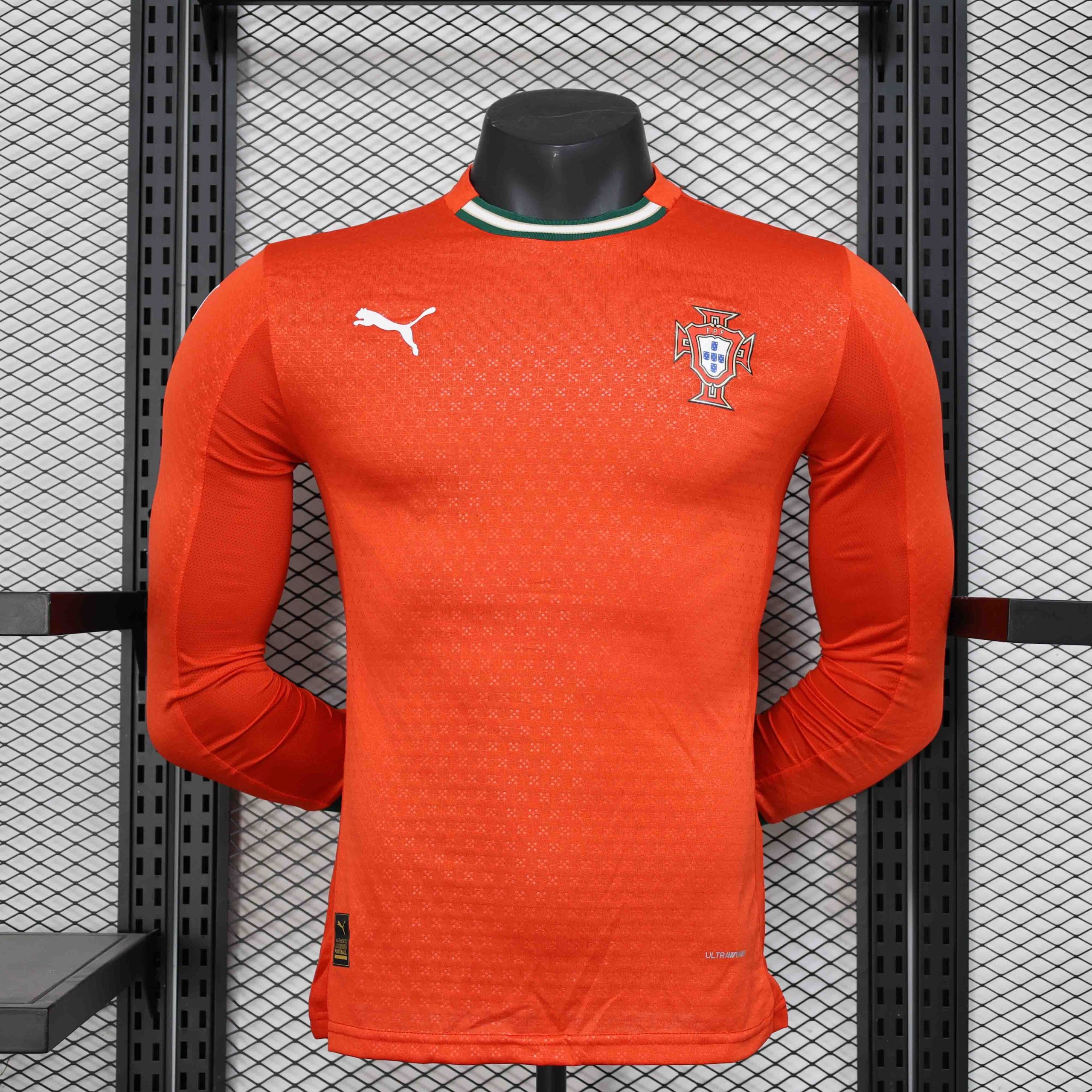 Portugal Soccer Jersey Home Long Sleeve Shirt 2025