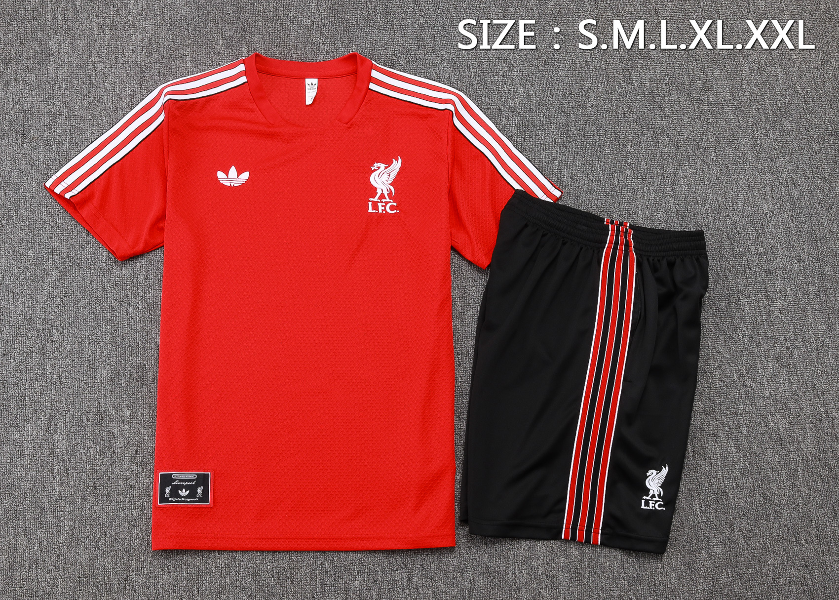 Liverpool Training Jersey Kit Red 2025/26 - Image 2