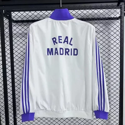 Alternative view of Real Madrid Windbreaker Jacket White 2025-26