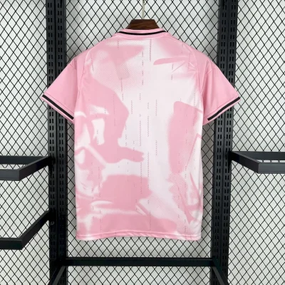 Alternative view of Real Madrid Soccer Jersey Pink Special Edition Custom Shirt 2024/25