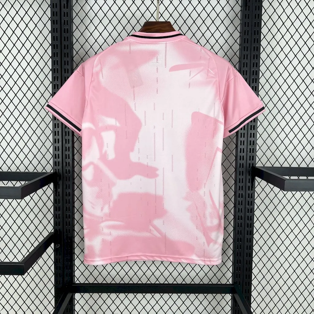 Real Madrid Soccer Jersey Pink Special Edition Custom Shirt 2024/25 - Image 2