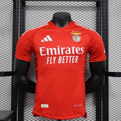 Benfica Soccer Jersey Home Shirt 2024/25
