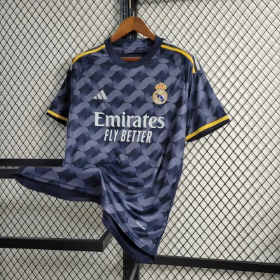Alternative view of Real Madrid Soccer Jersey Away Custom Shirt 2023/24