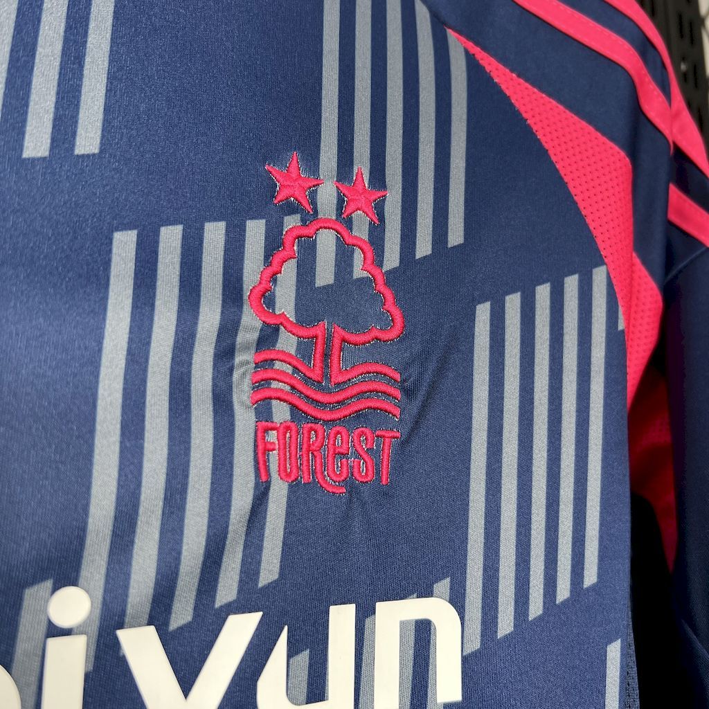 Nottingham Forest Football Jersey Away Custom Shirt 2024/25 - Image 6