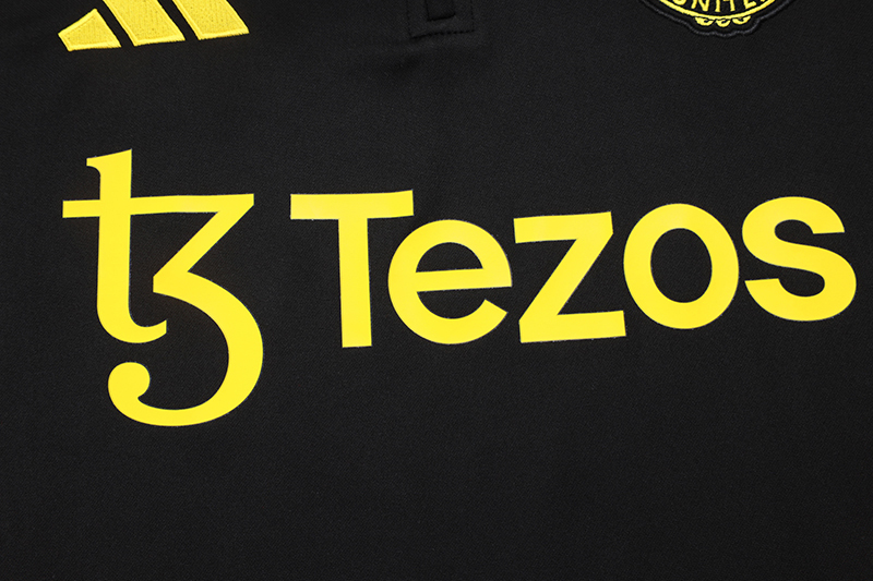 Manchester United Training Kit (Sweatshirt+Pants) Black 2025/26 - Image 6