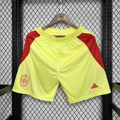 Spain Soccer Jersey Home Custom Shorts EURO 2024