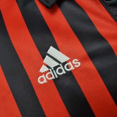 Alternative view of AC Milan Retro Soccer Jersey Centenary Home Custom Shirt 1999/00