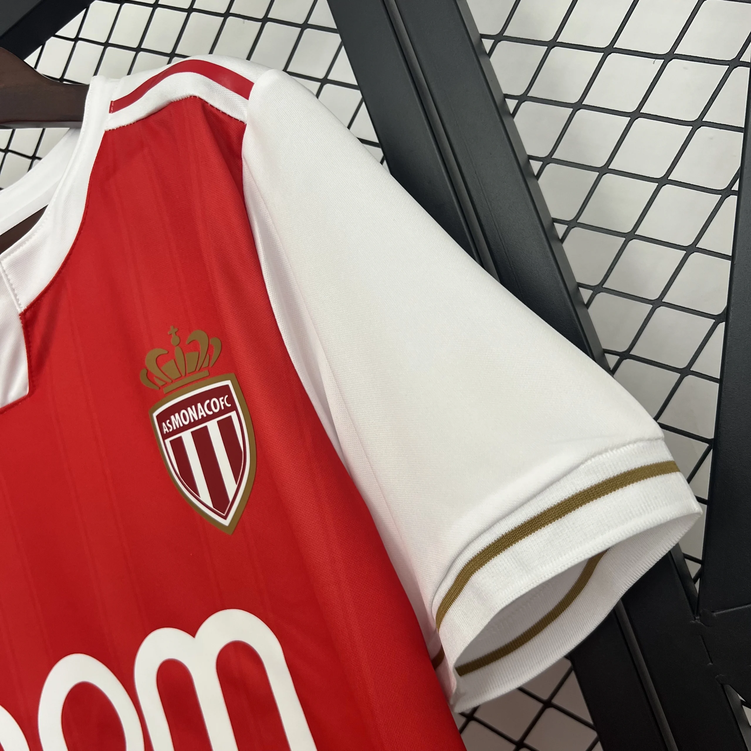 AS Monaco Soccer Jersey Home Custom Shirt 2025/26 - Image 3