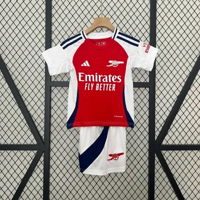 Arsenal Soccer Jersey Home Kids Kit Jersey+Shorts 2024/25