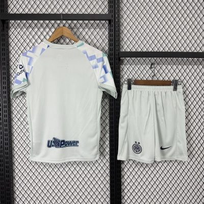 Alternative view of Inter Milan Soccer Jersey Away Kids Kit Jerseys+Shorts 2025/26