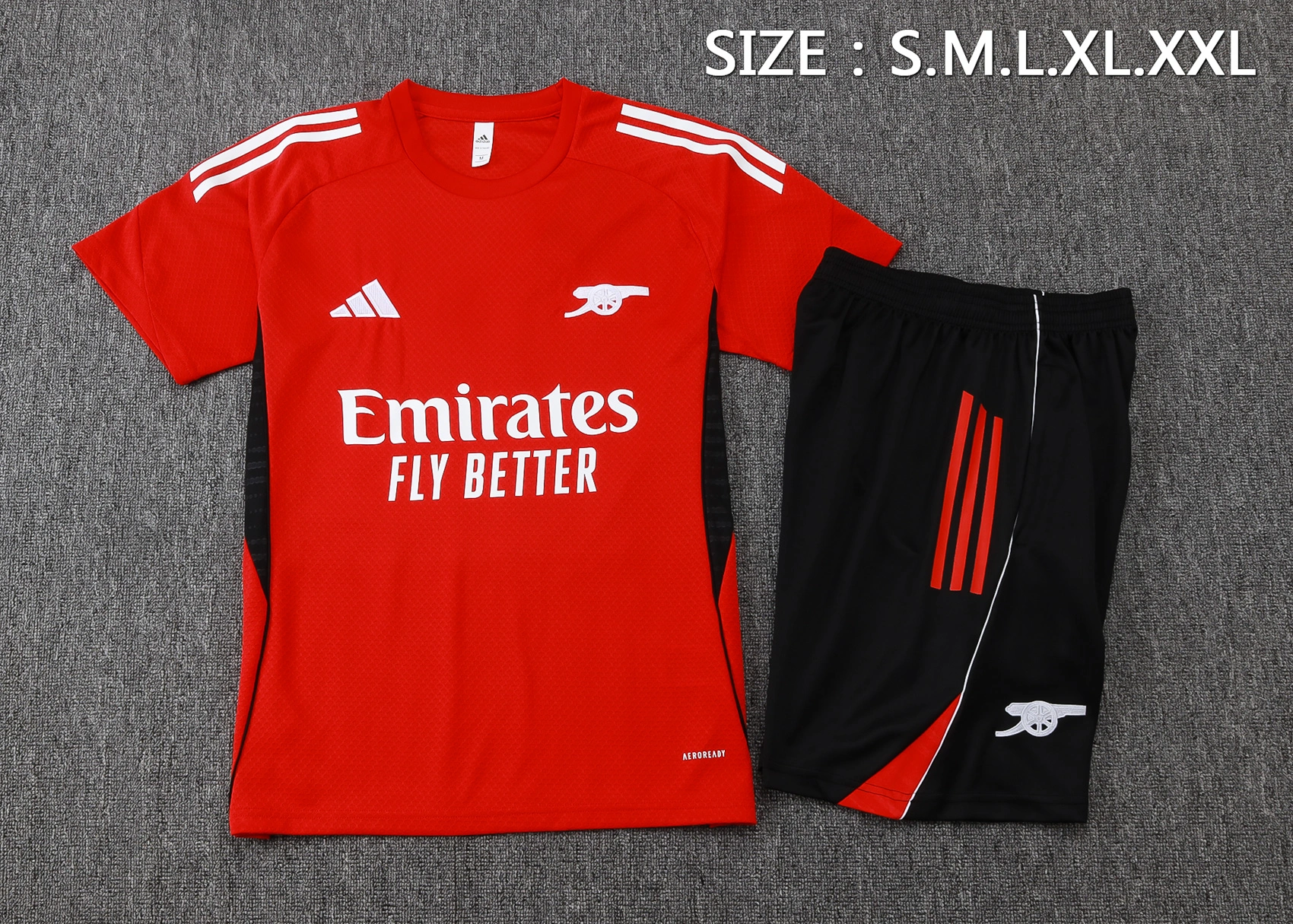 Arsenal Training Jersey Kit Red 2025/26 - Image 2