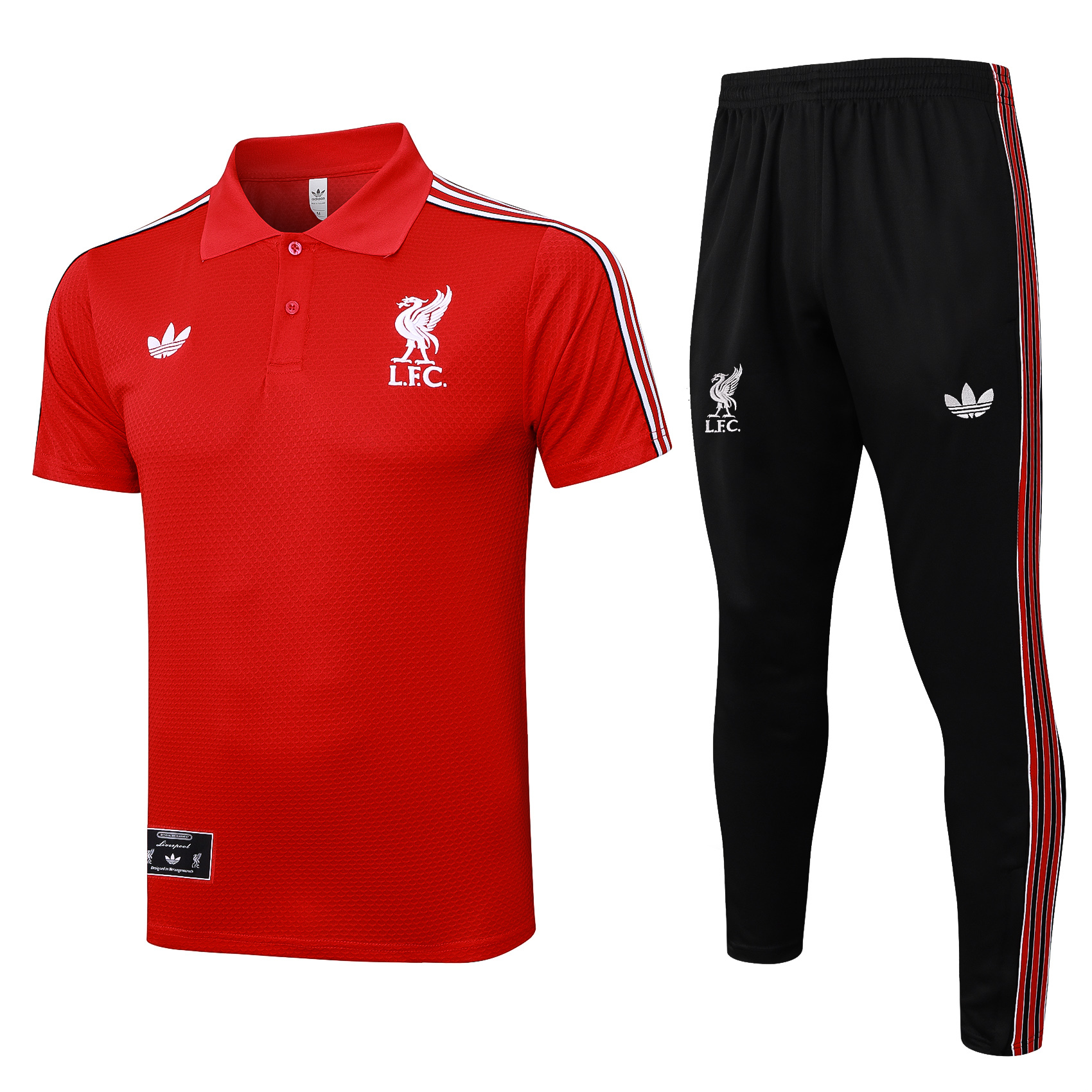 Liverpool Training Kit (Polo+Pants) Red 2025/26