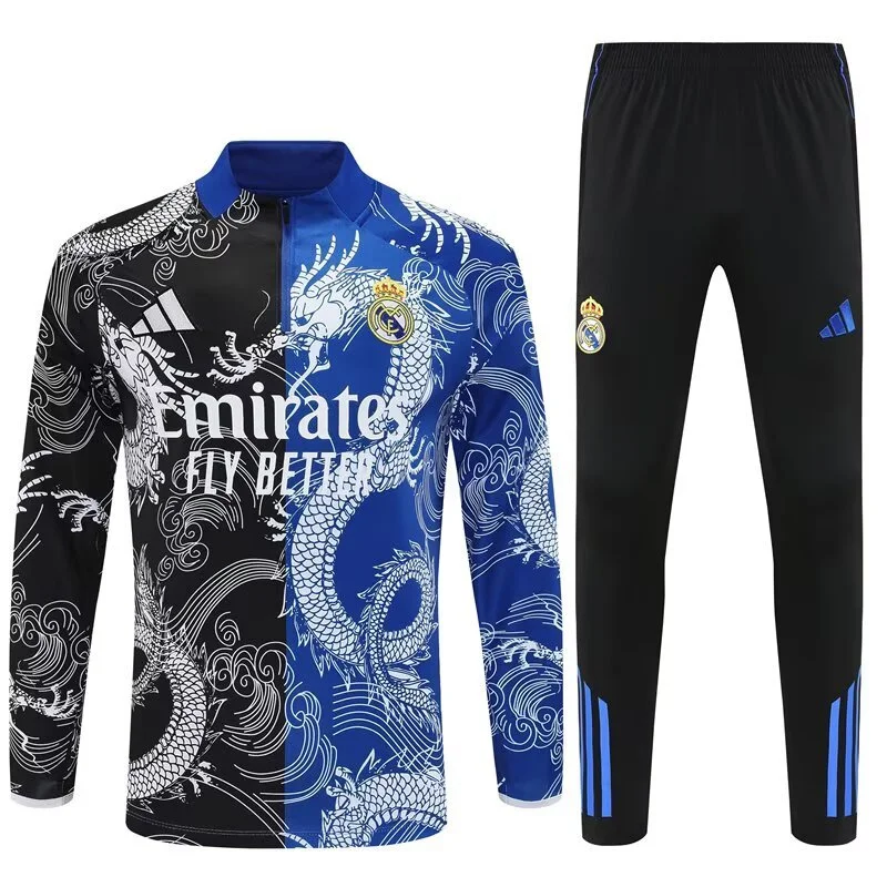 Real Madrid Training Kit (Sweatshirt+Pants) Dragon 2025/26