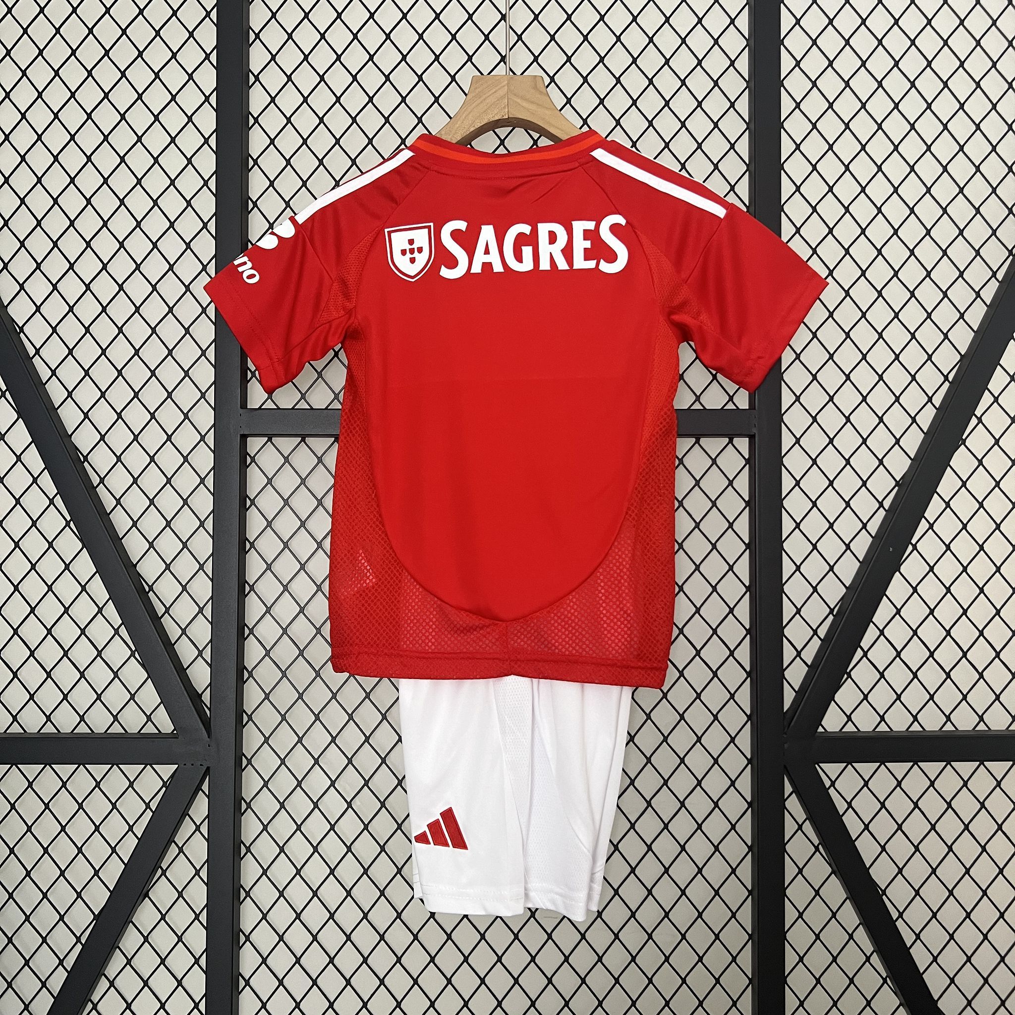 Benfica Soccer Jersey Home Kids Kit Jersey+Shorts 2024/25 - Image 2