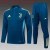 Kids Juventus Training Kit (Sweatshirt+Pants) Indigo Blue 2025/26