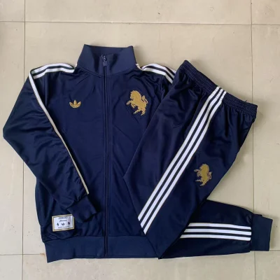 Alternative view of Kids Juventus Training Kit (Jacket+Pants) Cyan 2025/26