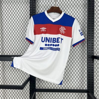 Rangers FC Soccer Jersey Away Custom Shirt 2025/26