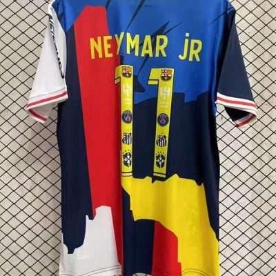 Alternative view of Neymar Commemorative Edition Shirt 2025/26 - All Club Mix