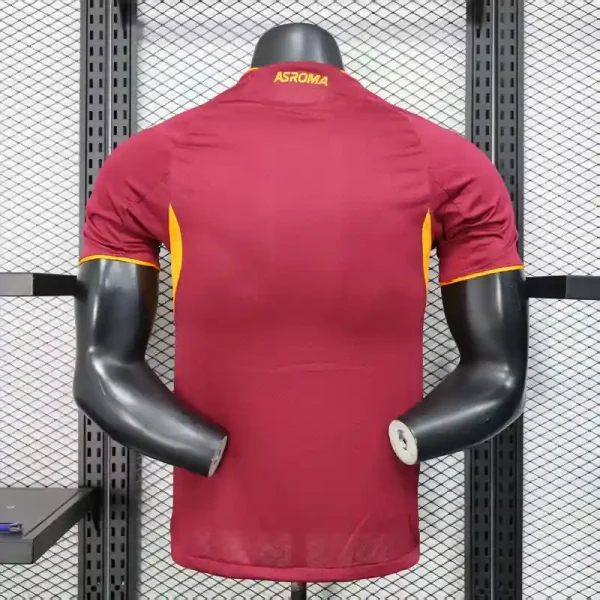 Roma Soccer Jersey Home Shirt 2025/26 - Image 2