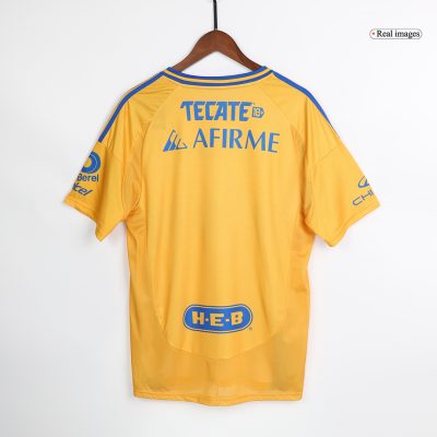 Alternative view of Tigres UANL Soccer Jersey Home Custom Shirt 2024/25