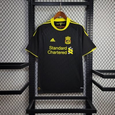 Liverpool Retro Football Jersey Away Custom Shirt 2010/11