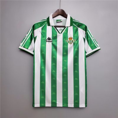 Real Betis Retro Jersey Home Soccer Shirt 1995/97