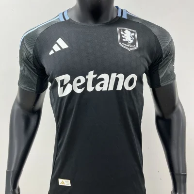 Aston Villa Football Jersey Away Shirt 2025/26