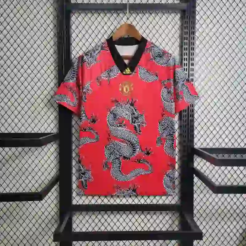 Manchester United Retro Spring Festival China Dragon Special Edition Football Jersey Shirt 2019/20