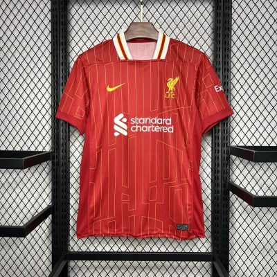 Liverpool Football Jersey Home Custom Shirt 2024/25