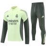 Real Madrid Training Kit (Sweatshirt+Pants) Light Green 2025/26 - Player Version