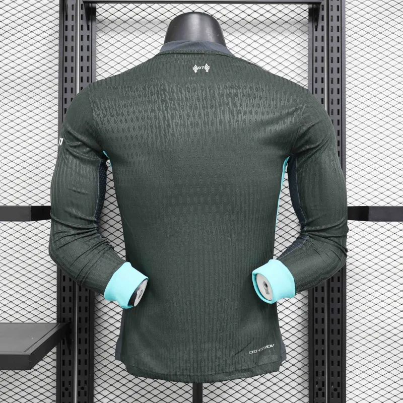 Liverpool Football Jersey Away Long Sleeve Shirt 2024/25 - Image 2