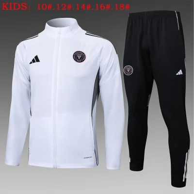 Kids Inter Miami Training Kit (Jacket+Pants) White 2025