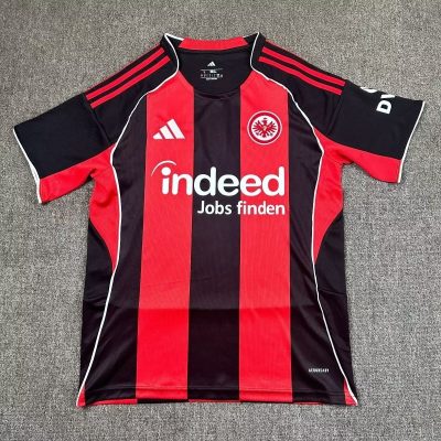 Eintracht Frankfurt Football Jersey Home Custom Shirt 2025/26