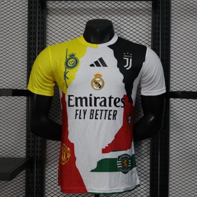 Cristiano Ronaldo  Commemorative Edition Shirt 2025/26 - All Club Mix